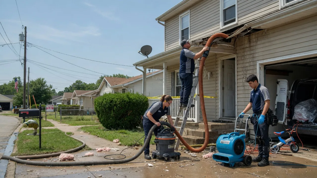 Water Damage Restoration in Folsom, WV near me